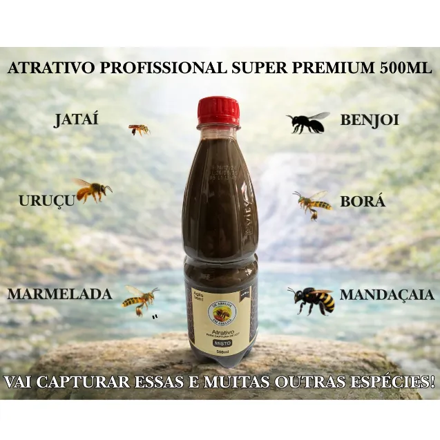 Atrativo Misto Pega Jataí, Etc 500ml De Abelha Em Abelha — 8