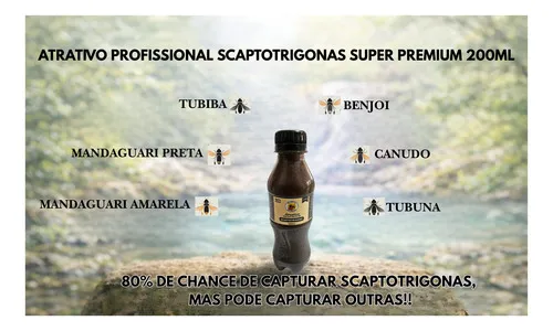 Atrativo Canudo, Benjoi E Outras 200ml De Abelha Em Abelha — 2