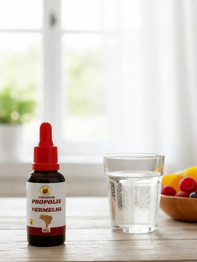 Extrato Própolis Vermelha Orgânico 1un Abelha Em Abelha 30ml Sabor:Sem sabor — 3