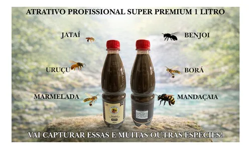 Atrativo Misto Pega Jataí, Etc 1litro De Abelha Em Abelha — 2