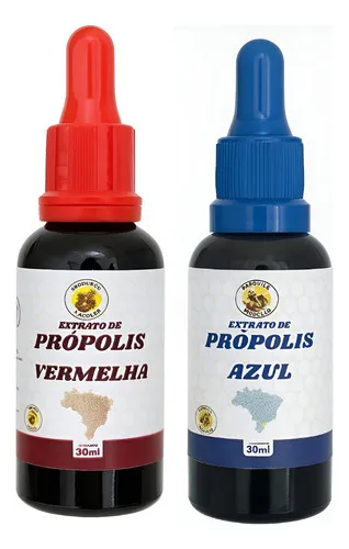 Extrato Própolis Kit Campeão 2un De Abelha Em Abelha 30ml