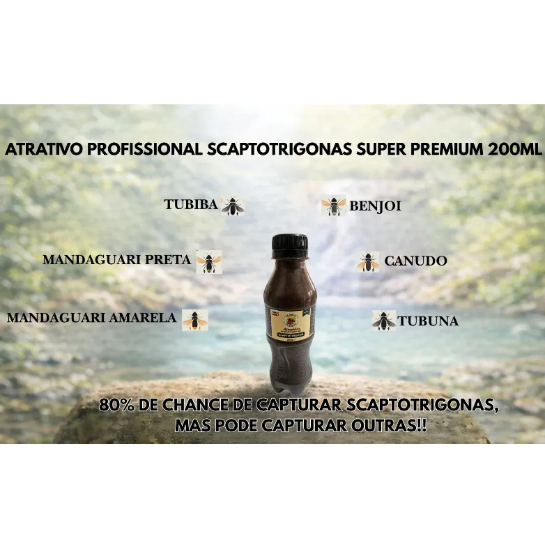 Atrativo Canudo, Benjoi E Outras 200ml De Abelha Em Abelha — 8