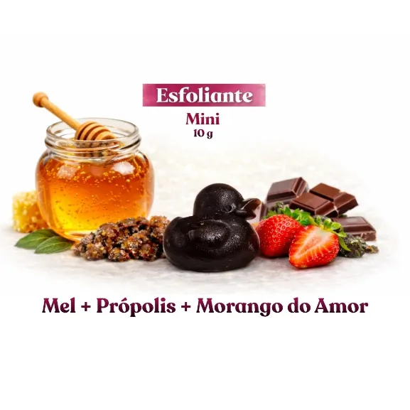 Mini Sabonete Artesanal Coleção Luxo Mel, Própolis e Frutas De Abelha Em Abelha 10g Cada Presente — 7