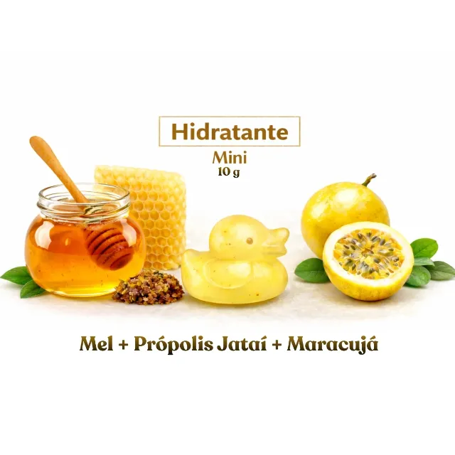 Mini Sabonete Artesanal Coleção Luxo Mel, Própolis e Frutas De Abelha Em Abelha 10g Cada Presente — 3