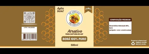 Atrativo Borá Super Premium De Abelha Em Abelha 500ml — 3