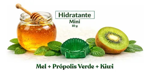 Kit Mini Sabonete Artesanal Luxo Mel+ Própolis + Frutas 10g — 5