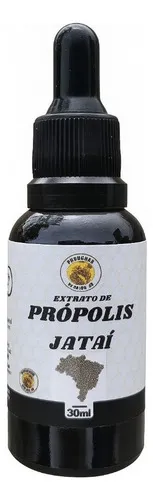 Extrato Própolis Jataí Orgânico 1un Abelha Em Abelha 30ml