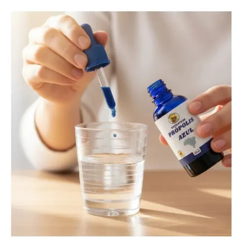 Extrato Própolis Azul Orgânico 3un Abelha Em Abelha 30ml — 3