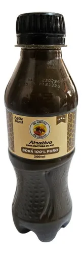 Atrativo Borá Super Premium De Abelha Em Abelha 200ml