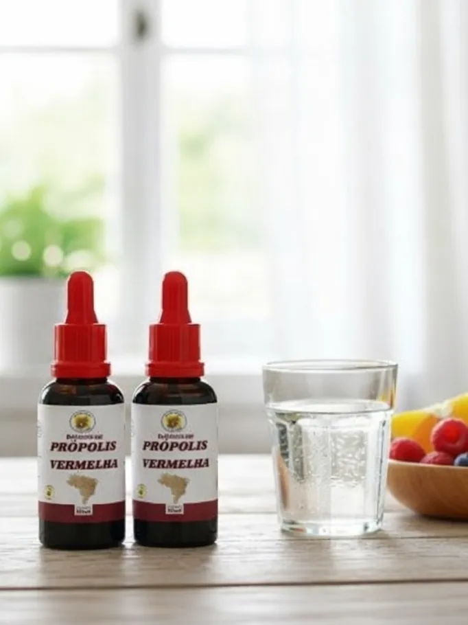 Extrato Própolis Vermelha Orgânico 2un Abelha Em Abelha 30ml Sabor:Sem sabor — 3