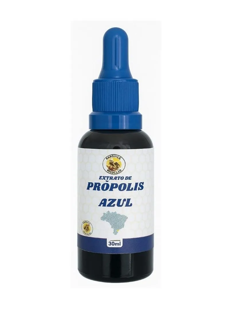 Extrato Própolis Azul Orgânico 1un De Abelha Em Abelha 30ml Sabor:Sem sabor