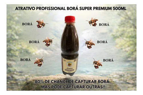 Atrativo Borá Super Premium De Abelha Em Abelha 500ml — 2